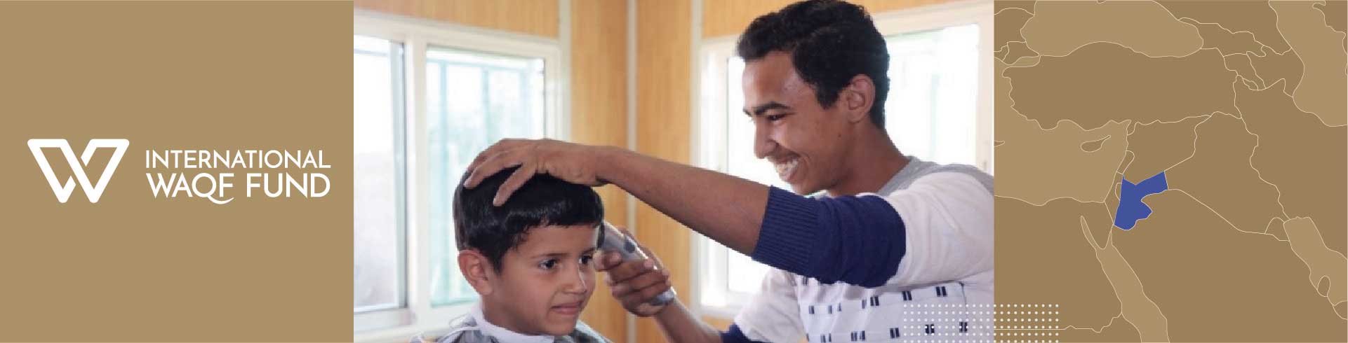 Providing Barber shop vocational training for local Jordanians